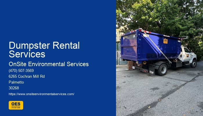 5 Yard Dumpster Rental