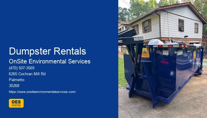 Renting Dumpsters