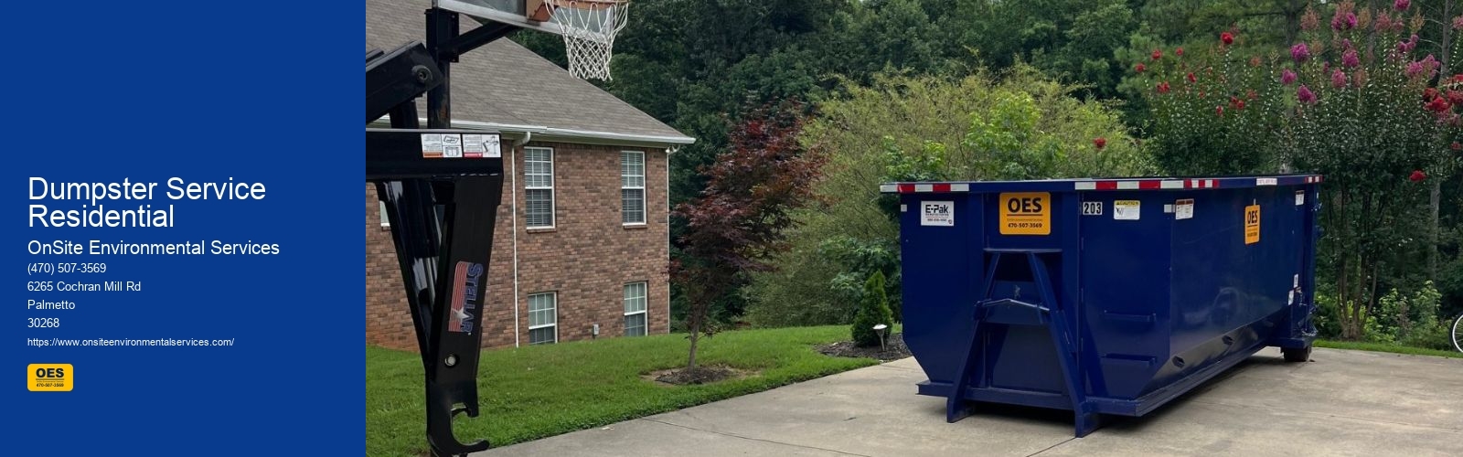 Dumpster Service Residential