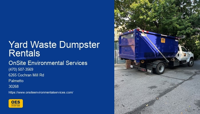 Dumpster Rental Services